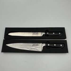 Set of Knives Chef Large ‎ 13" Length, 9" Blade Cooking Pleasures